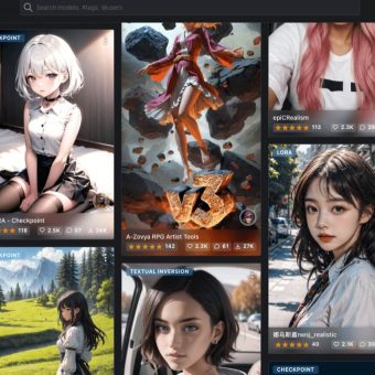 Civitai（C站）– 全球最大AI绘画模型分享平台