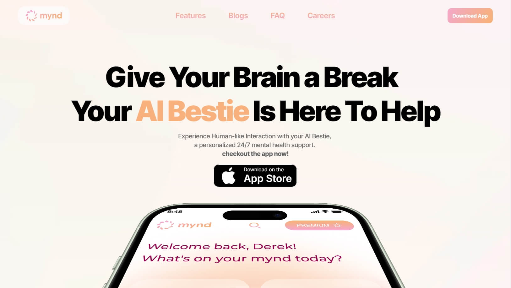 MYND AI - 你的个性化AI心理助手